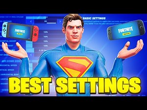 *NEW* BEST Nintendo Switch + Switch 2 SETTINGS for Season 3! (Fortnite Settings Explained)