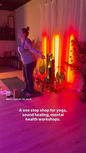 Surprise! This isn’t a counseling center - all our therapy is Telehealth! It’s a wellness studio dedicated to helping you reconnect, realign, and recharge. ✨ Welcome to a space where yoga, sound healing, and holistic wellness come together to support your mind, body, and spirit. Whether you're looking to relieve stress, deepen your practice, or simply find a moment of peace — we're here for it. 🌿 💻 Learn more on our website http://wavesofchangecounselingandhealingllc.com or 📲 Follow us on Ins