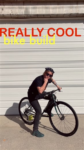 Really Cool Bike Build! This is the Jamis Aragon y’all helped me build from scratch! You definitely made a cool bike. Come on down and check it out! | Boise Bicycle Project