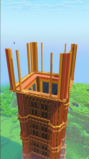 Building the BIG BEN in Minecraft ⏱️