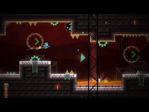 "Cyber fight" By YARF0R [All Coins] | Geometry Dash