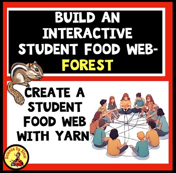 Build a FOREST Food Web with Yarn Activity | Student Food Chain (Grades 3-6)