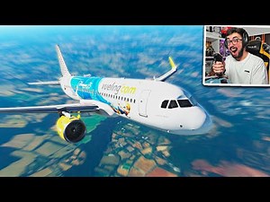 PILOTANDO un AIRBUS A320 REAL en FLIGHT SIMULATOR 2020 😱