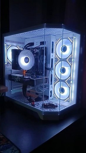 My First Gaming Setup Tour 2025 | Budget PC Build | RGB Desk Setup