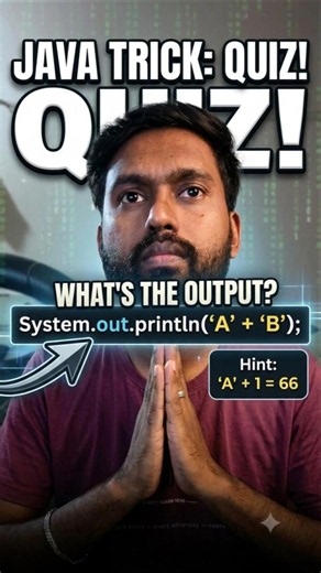 Java Char Arithmetic: What is the output of 'A' + 'B'? 👨‍💻