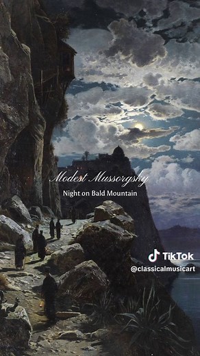 Night on Bald Mountain (Russian: Ночь на лысой горе, romanized: Noch′ na lysoy gore), also known as Night on the Bare Mountain, is a series of compositions by Modest Mussorgsky (1839–1881). Inspired by Russian literary works and legend, Mussorgsky composed a