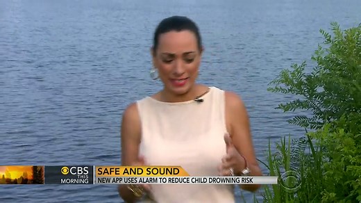 Smartphone app aims to lower child drowning rates
