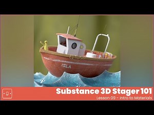 09 | Substance 3D Stager Course - Intro to Materials