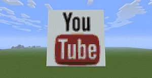 Youtube minecraft logo