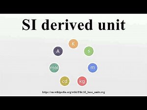 SI derived unit
