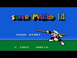 Super Mario 14 ROM | 1993 (NES) Game Videojuegos 4K Walkthrough