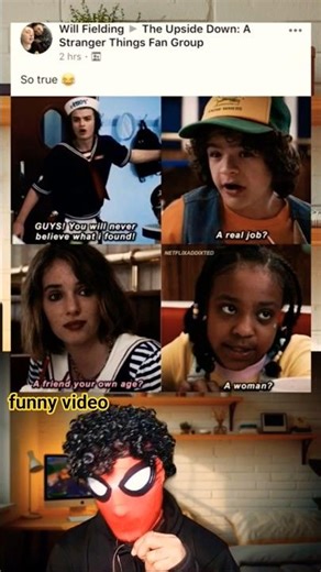 Stranger Things Funny Moment 😂 | ST Fans Will Relate!