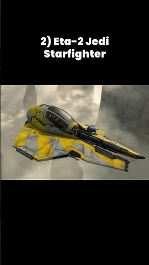 TOP 5 Star Wars Starfighters (PART 1) #galactichistory #starwars #jedi