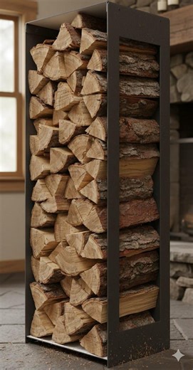 Firewood Rack Rectangular Cutouts DXF STEP | CNC Sheet Metal Introductory Price for a New Shop - Etsy