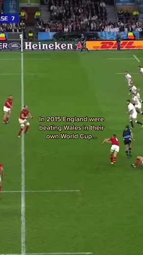 Out of nowhere😯 #welshrugby #englandrugby #rugbyworldcup #rugbytok