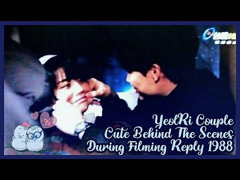 [BTS] Ryu Jun Yeol & Hyeri Behind the scenes of Reply 1988 (Deok Sun&Jung Hwan)