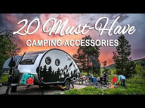 20 Must-have Camping Accessories for RV owners!