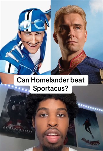 Someone asked if Homelander without his powers could beat Sportacus. But the real question is whether Homelander can beat Sportacus even with his powers. Sportacus is crazy underrated, and the feats he pulled off in LazyTown are actually insane. The flips, the speed, the strength, he might be stronger than Homelander from The Boys when you really break it down. #homelander #sportacus #theboys #lazytown