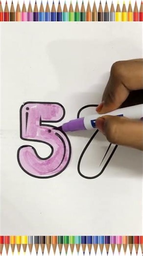 Fifty-seven Coloring Page | Learn Number 57 Fun! | Easy Kids Activity