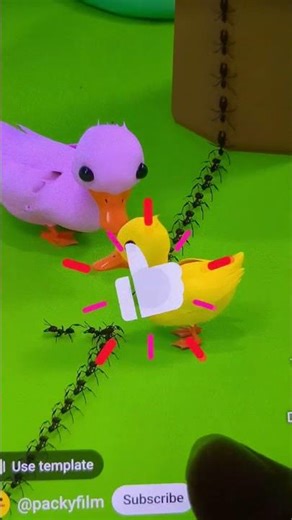 kindness Behavior of Baby duck Animation Memes #animation #shots #memes