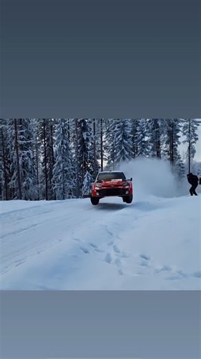 Sami Pajari 🇫🇮 Preparing WRC Rally Sweden 2026 🇸🇪 Toyota GR Yaris Rally1 🔊 Pure Sound Flat Out Snow ❄️ Thank you @farigoulette07 🎥 #leandrolemosmotorsport #rallysweden #wrc | Leandro Lemos Motorsport