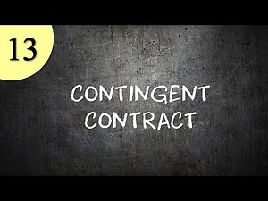 CONTINGENT CONTRACT