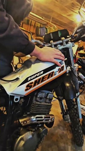 My new adventure bike (2007 kawasaki super sherpa #motorcycle #dirtbik #kawasaki #250