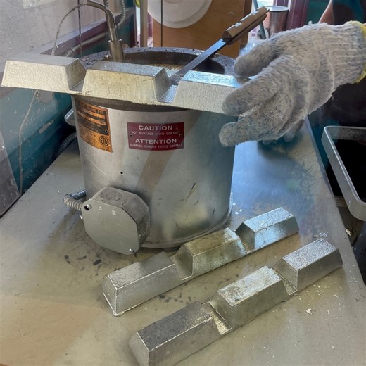 17K views · 128 reactions | Making Pewter Ornaments-A Demonstration...