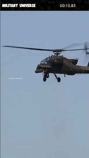 AH-64 Apache Helicopter Live Fire training🚁🔥