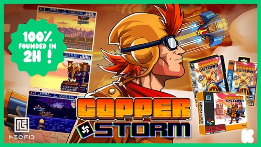 CopperStorm - A new shmup for SNES, Neo Geo Megadrive