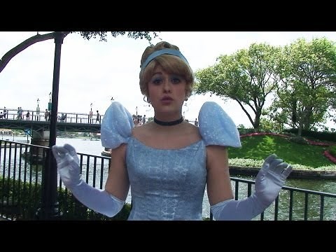 Cinderella Surprise Meet & Greet at Epcot, Shows Off Her New Dress - Talks About Jacques and Gus