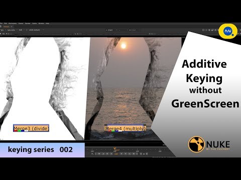 Nuke: Additive Keying without Green Screen I extracting finer details by divide & multiply
