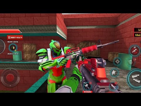 FPS Robot Shooting Games Android Gameplay #2