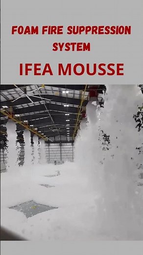 Sprinkler en action ! Test IFEA mousse