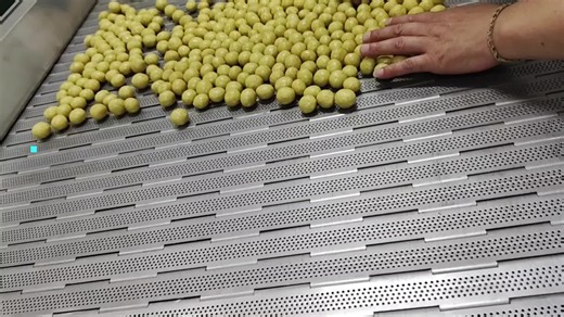 Coated nut processing plant | full automatic nut coating flour machine # coating machine #coated peanut roaster # wasabi peanut # wasabi nut