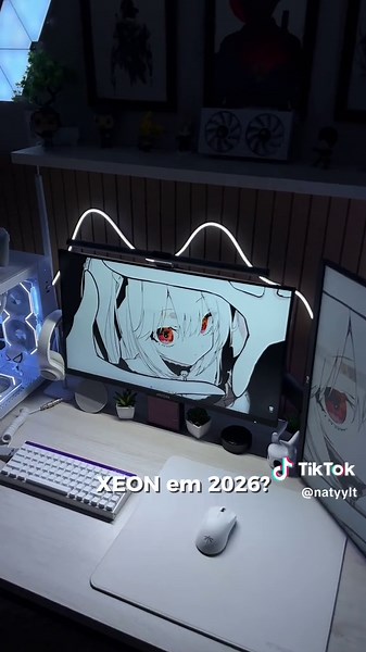 Xeon em 2026? Vale a pena? 🤔 #pcgamer #setupgamer #pcgaming #setupgaming #pcbuild