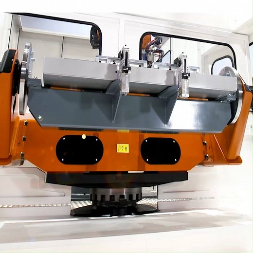 The KUKA KP3-V2H is a three-axis positioner with two machining stations to offer maximum flexibility in terms of payload capacity, tool radii and distances between face plates. This positioner is available with a payload capacity of 250, 500, 750 or 1,000 kg. Find the right positioner for your next application >> https://bit.ly/2XuDySQ | KUKA