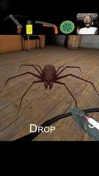 All weapon test to kill spider 🕷️ #granny #trending | grandpa granny wala game definition hindi