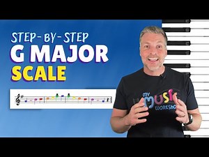 G Major Scale on Piano | Made Easy for Beginners
