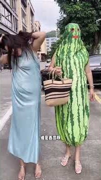 Funny Watermelon Print Plus Size Casual DressPlus Size Sleeveless Watermelon Costume Style Maxi