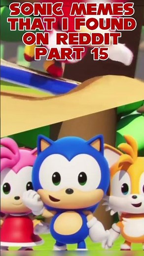 Sonic Memes that I found on Reddit Pt15 #Sonic #SonicTheHedgehog #Memes #fyp