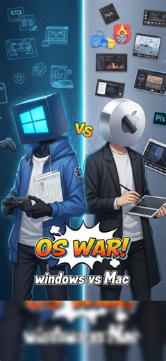 Comic Tech Debate | Windows vs MAC!