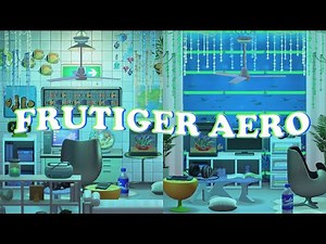 【あつ森】6 × 6でつくる！フルティガーエアロなお部屋｜Frutiger Aero｜ルームレイアウト