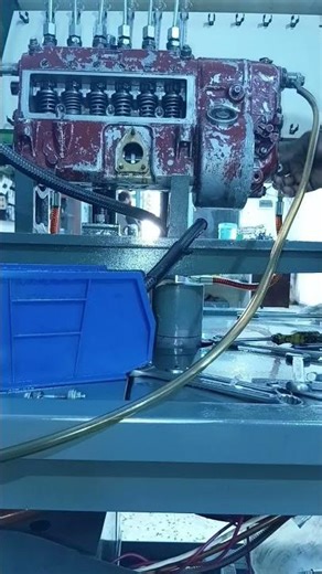 Fiat fuel injection pump settings 👌 #boschmanservices #dieselpump #fuelpump #automobile