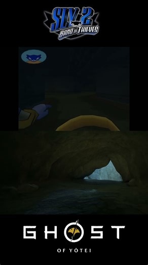 Ghost of Yotei X Sly Cooper #ghostofyotei #shorts #ps5 #slycooper