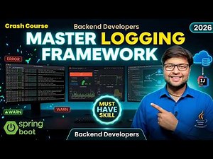 🚀 Master Logging in Spring Boot | Complete Crash Course for Beginners to Advanced