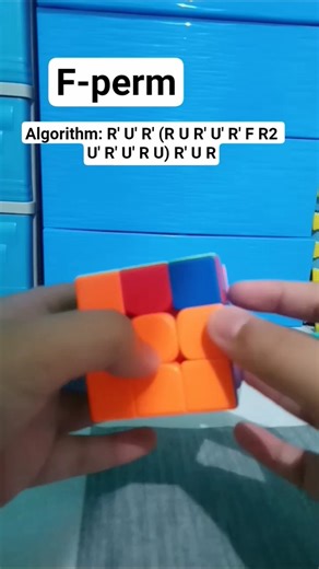 F-perm algorithm tutorial