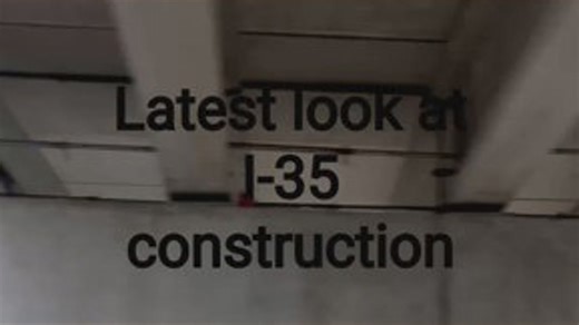 Latest look at I-35 construction
