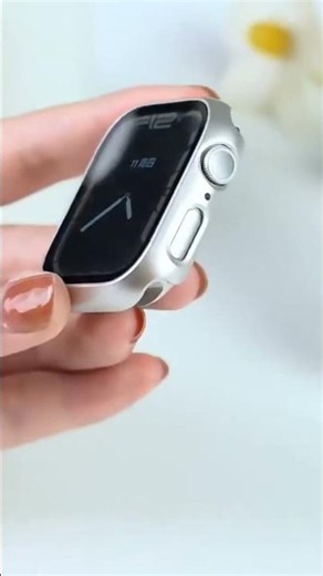 Apple Watch Tempered Glass Case Cover | Full Protection Screen Guard | Easy Installation