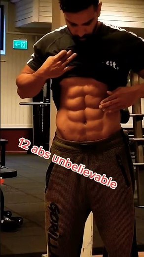 12 pack abs #😮😮😱nice body